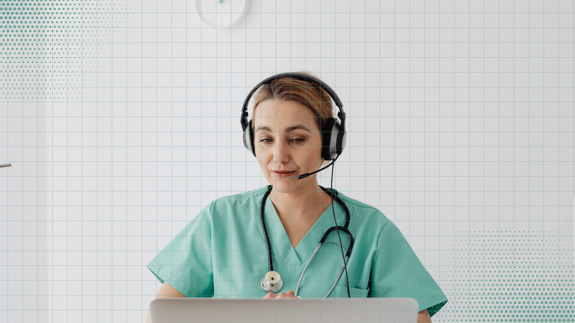 Clinical screening interface showing PHQ questionnaire