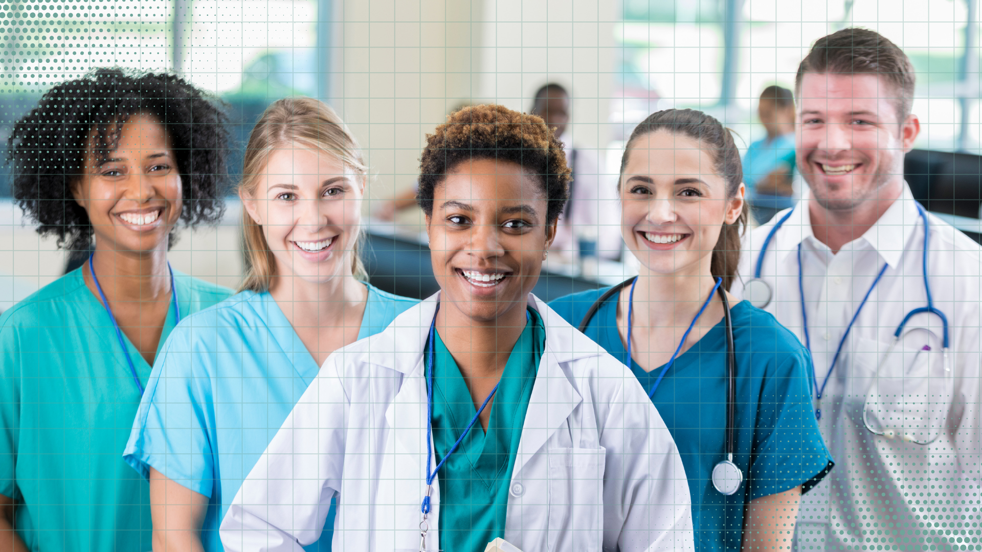 Healthcare professional reviewing patient adherence data